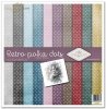 Retro polka dots * Kropki, kropeczki, Retro, Vintage, Shabby Chic, dziewczynki, dzieci